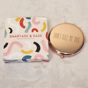 Don't Kill My Vibe Compact Mirror